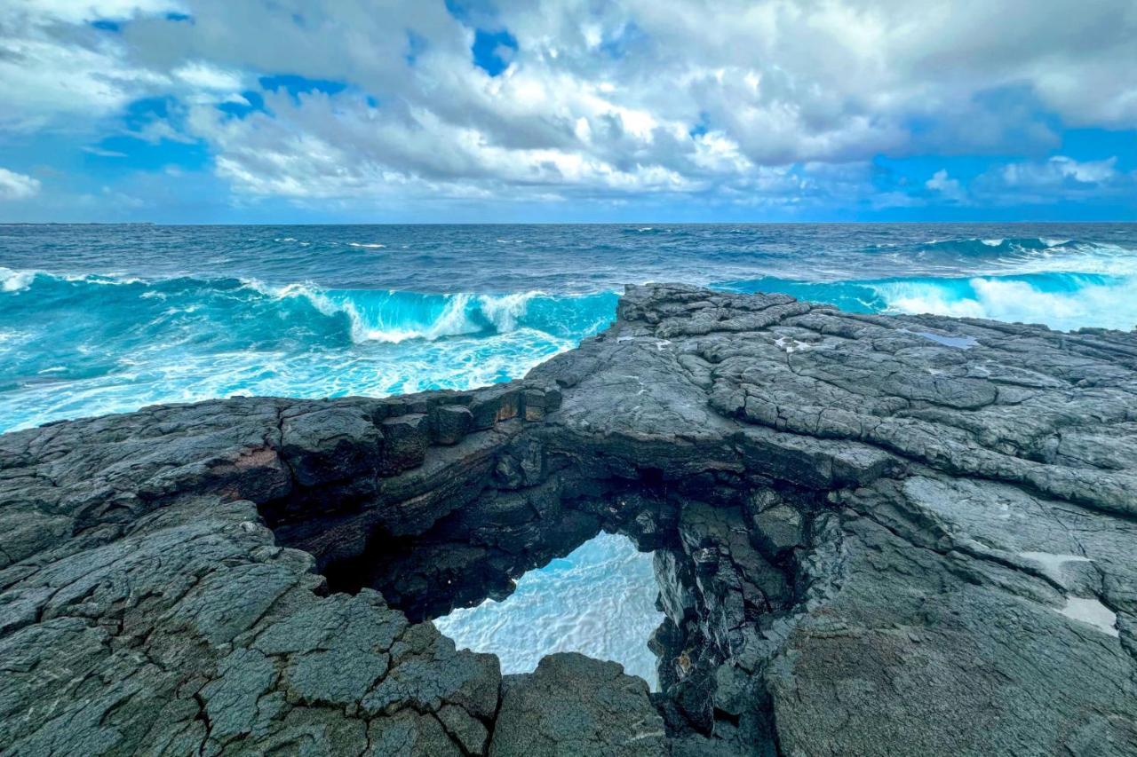 Direct Oceanfront, Big Island Home Кио Экстерьер фото